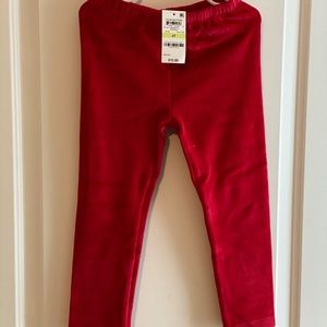 First Impressions 4T red leggings